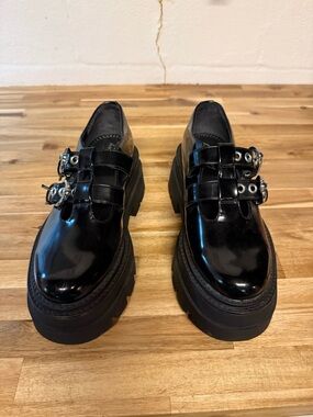 Circus NY By Sam Edelman Bryce Double Strap Mary Jane Shoe 6.5